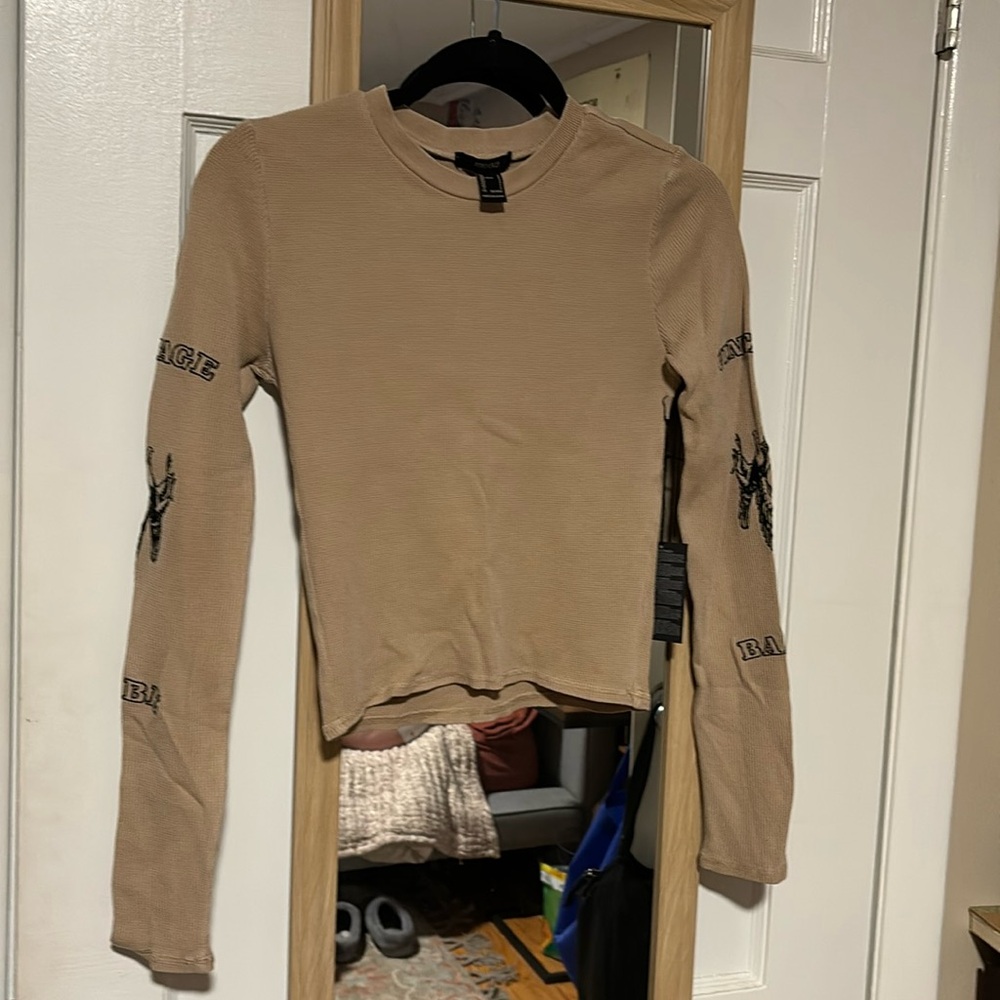 Forever 21 nwt thermal spandex size small top